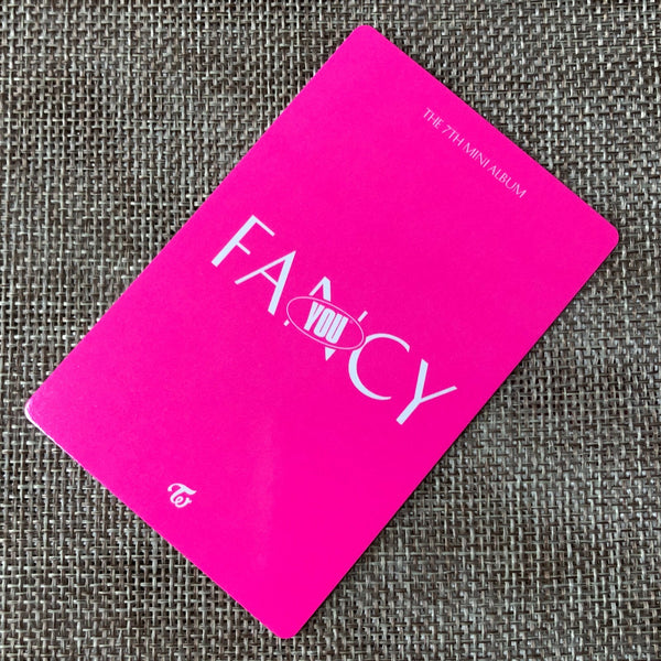 TWICE JEONGYEON [ FANCY YOU ] Official Pre-Order Photocard, B Ver. / New / Gift