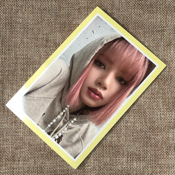 BLACKPINK LISA [Global Official Fanclub BLINK Early Bird] Postcard / New / Gift