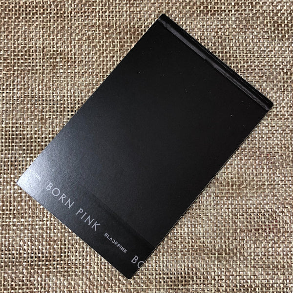 BLACKPINK JENNIE [ Born Pink ] Official Photocard, Black Ver. / New / Gift