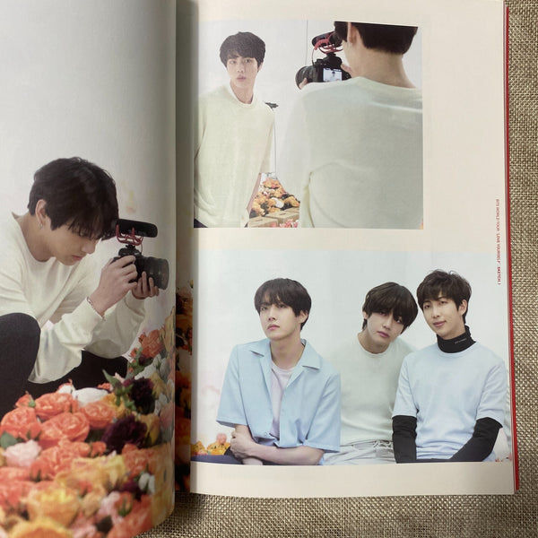 BTS [World Tour Love Yourself] Official Program Book Photobook / New, Rare /+G