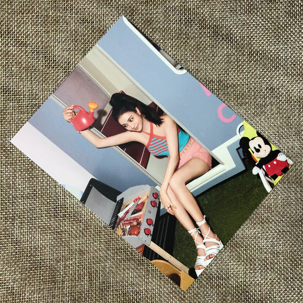 BLACKPINK JISOO #1 [2021 SUMMER DIARY] Official Postcard Photocard / New / Gift