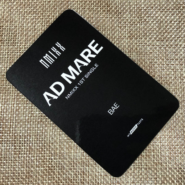 NMIXX BAE [AD MARE] Official Photocard, MMT My Music Taste Video Fansign / Gift