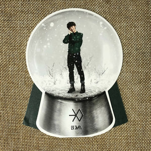 EXO LUHAN [ Miracles in December ] Official Snowglobe Standee / New / Gift