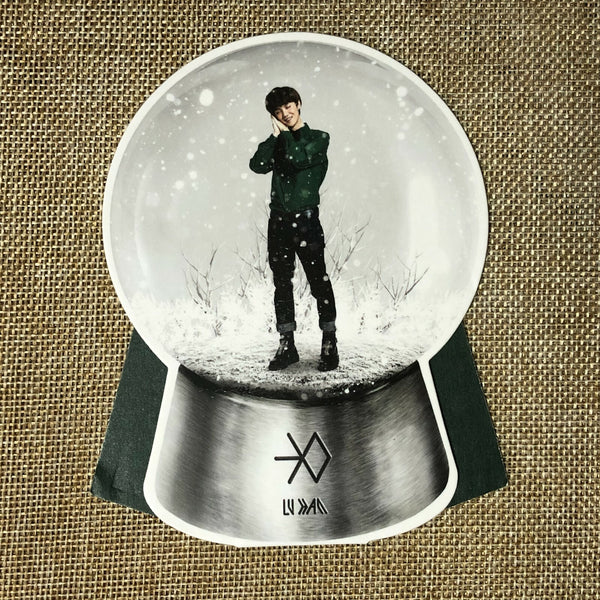 EXO LUHAN [ Miracles in December ] Official Snowglobe Standee / New / Gift