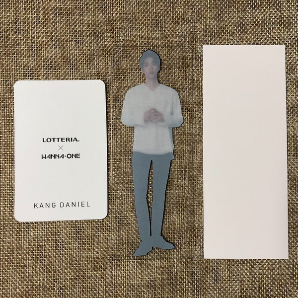 WANNA ONE KANG DANIEL [ Lotteria ] Official Photocard Set / New, Rare / Gift
