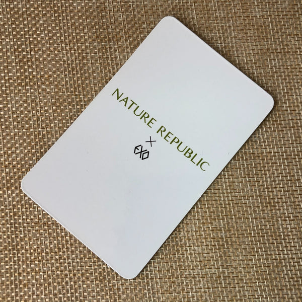 EXO CHANYEOL [Nature Republic] Official Lenticular Photocard / New, Rare / Gift