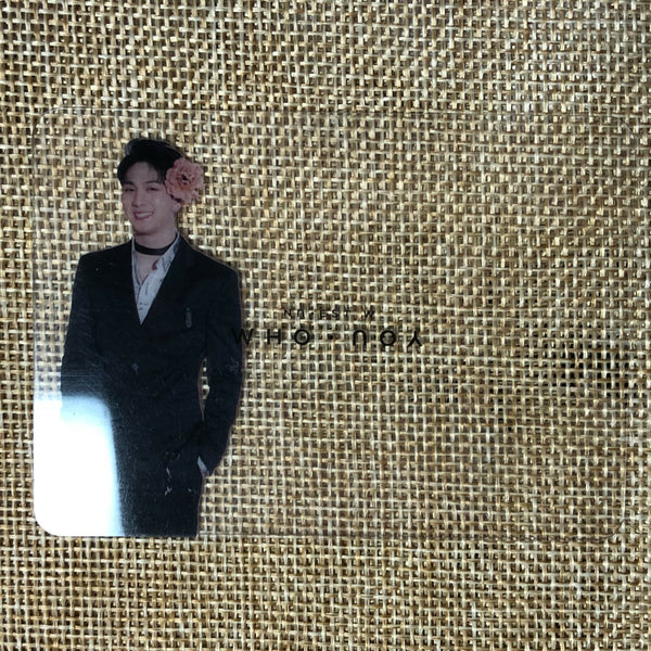 Nu'est BAEKHO [ WHO, YOU ] Official Transparent Photocard / New / Gift