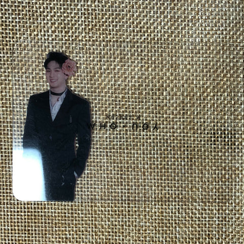 Nu'est BAEKHO [ WHO, YOU ] Official Transparent Photocard / New / Gift
