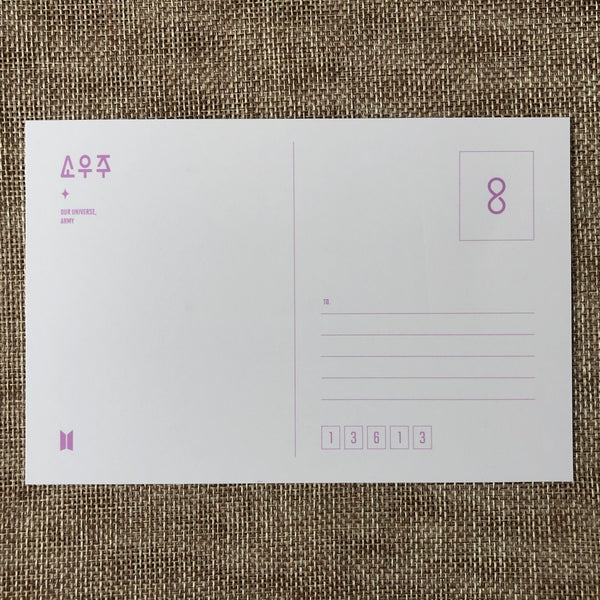 BTS V TAEHYUNG [ 2021 Muster SOWOOZOO ] Official Hologram Postcard / New / Gift
