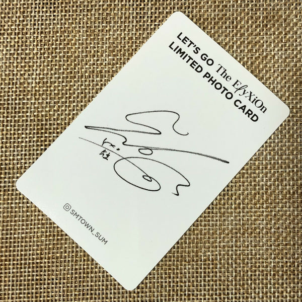 EXO SUHO [ Let's Go ElyXion ] Official Limited Photocard, COEX / New / Gift