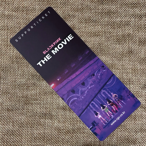 BLACKPINK GROUP #2 [ The Movie ] Official Limited Ticket Photocard / New / Gift