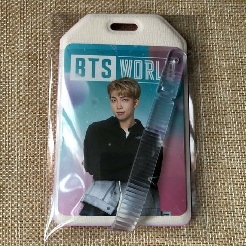 BTS RM [ World OST ] Official Luggage Name Limited Tag / New, Rare / Gift