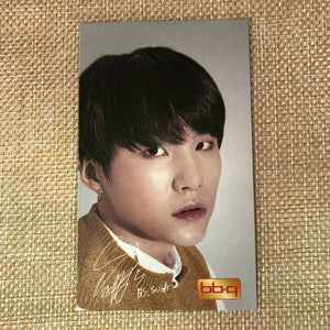 BTS SUGA #2 [ BBQ ] Official PhotoCard / New / Gift