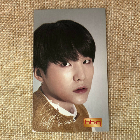 BTS SUGA #2 [ BBQ ] Official PhotoCard / New / Gift