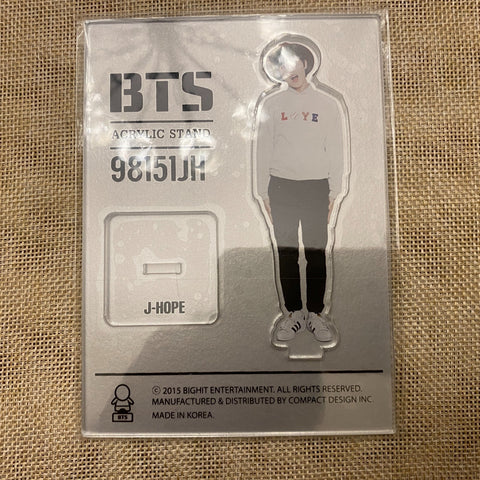 BTS J-HOPE [ 2nd Muster 17520 98151 ] Official Acrylic Stand / New, Rare / Gift