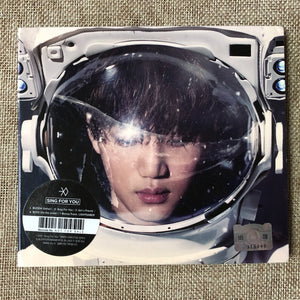 EXO HAND SIGNED [ SING FOR YOU Promo Album CD+Photobook+PC ] Autographed / Gift