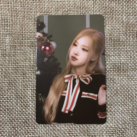 BLACKPINK ROSE #2  [THE GAME Photocard Collection] Christmas Ed / New, Rare/GFT
