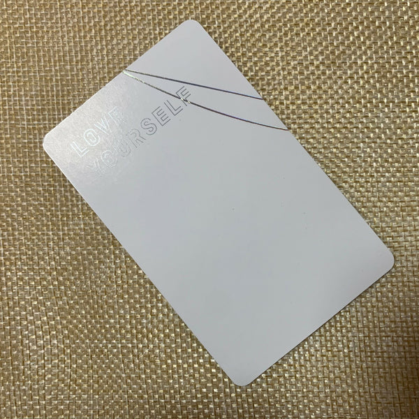 BTS JIN [ Love Yourself HER Official Photocard HER V ver] / NEW /+Shop Gift