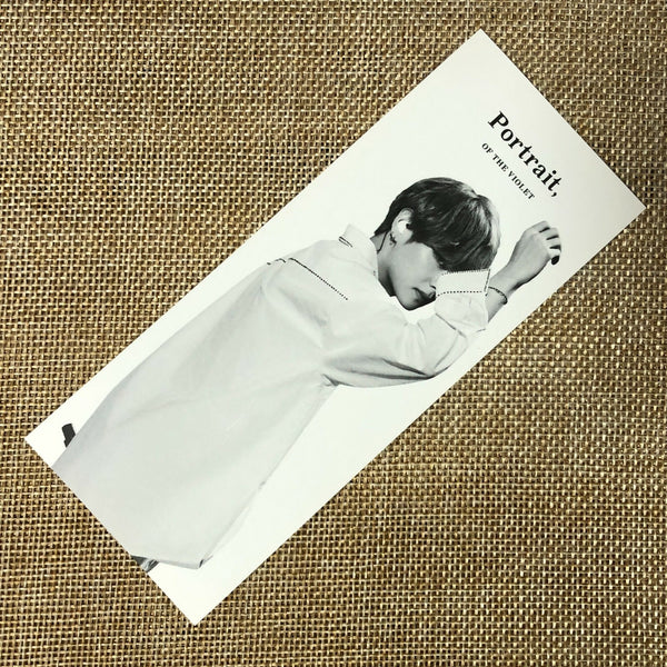 BTS V TAEHYUNG [Portrait Exhibition] Official Ticket PC + Sticker / New, Rare