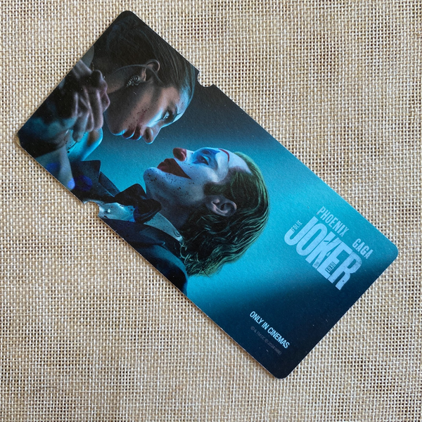 JOKER PHOENIX Movie / Official Photo Ticket, GAGA Special Ticket / New, Rare /+G