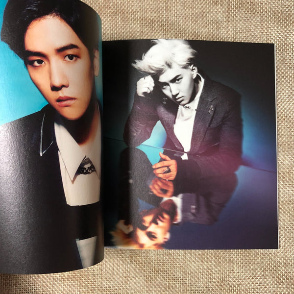 EXO HAND SIGNED [OVERDOSE] Promo Album CD+Photobook+Sehun PC, Autographed / Gift