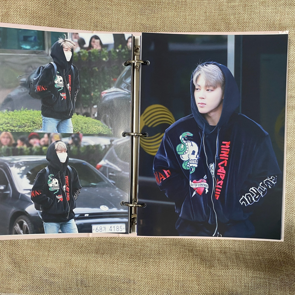BTS JIMIN [ SLAY Exhibition] Photobook by Mighty, 250 pg 22x29cm /Good / +Gift