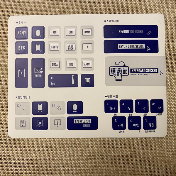 BTS SUGA [Fanclub ARMY 8th Membership Kit] User Guide + Key Sticker + Poster /+G