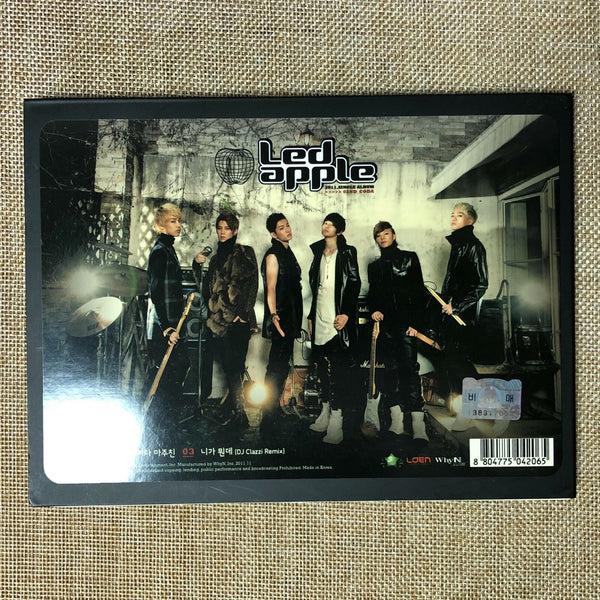 LED APPLE HAND SIGNED [ CODA ] 2nd Single Promo Album Autographed / NO PC / New