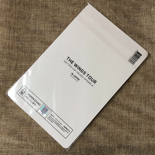 BTS JIN [ The Wings Tour in Japan Special ] Official MD Paper Stand / New / Gift
