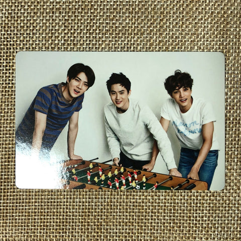 EXO SEHUN SUHO KAI [ 2016 Season's Greetings ] Official Photocard / New / Gift