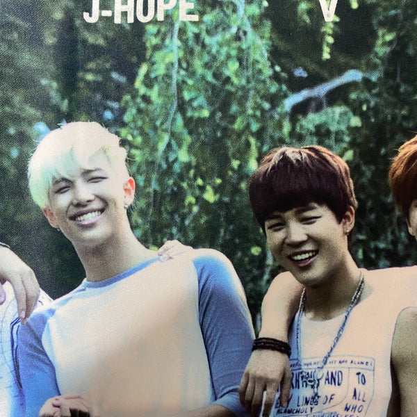 BTS GROUP [ 2nd Muster ZIP CODE 17520 ] Official Goods Slogan / New, Rare / Gift
