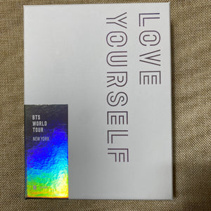 BTS [Love Yourself NEW YORK] Official Blu-Ray / Photobook + 2 Disc, No PC / Gift