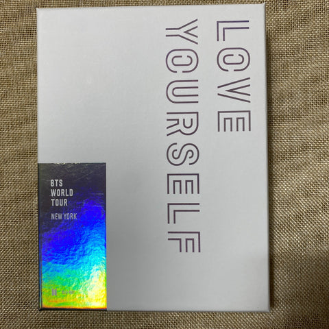 BTS [Love Yourself NEW YORK] Official Blu-Ray / Photobook + 2 Disc, No PC / Gift