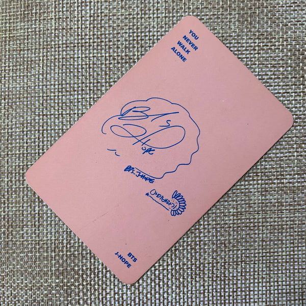 BTS J-HOPE [ YNWA You Never Walk Alone ] Official Photocard / New, Rare / Gift