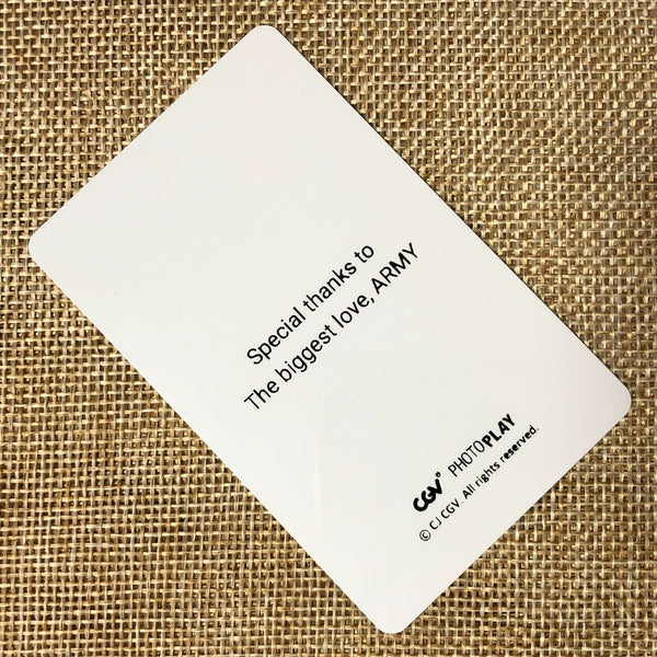 BTS GROUP #4 [Break The Silence Movie] Official Ticket Photocard Photo / Gift