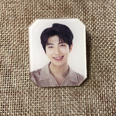 BTS RM [ Love Yourself Concert ] Official Acrylic Badge / New / Gift