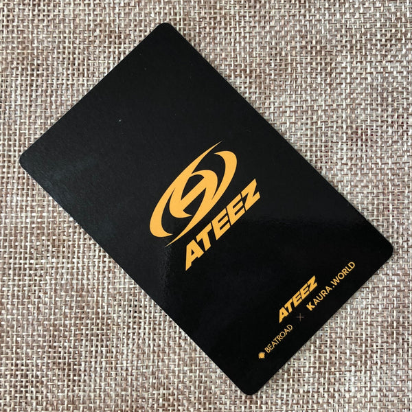 ATEEZ YUNHO [THE WORLD EP.1 : MOVEMENT Beatroad POB] Official Photocard, B /+G