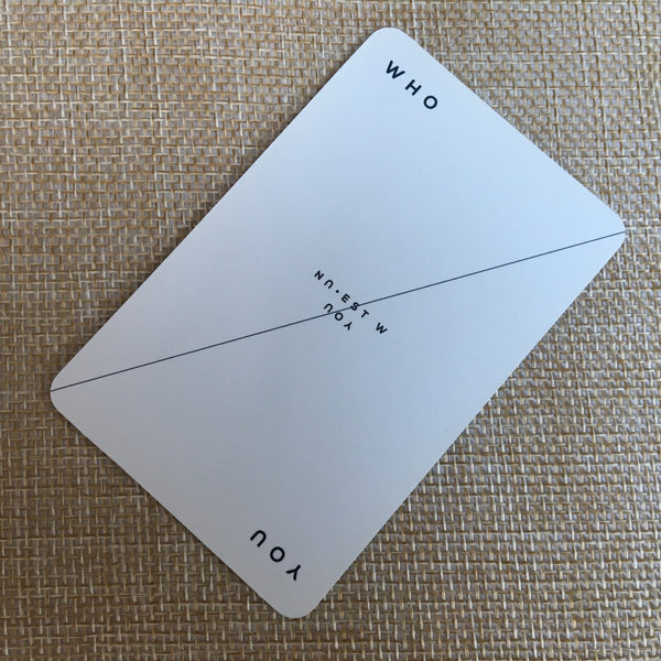 Nu'est ARON [ WHO, YOU ] Official Photocard, You Ver. 2nd Mini / New / Gift