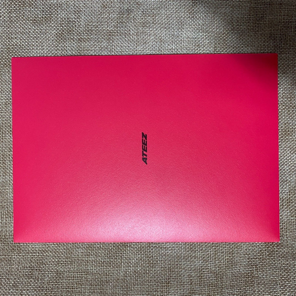 ATEEZ [Golden Hour Part. 2] All Member Signed Promo Album, Message Full Set /+G