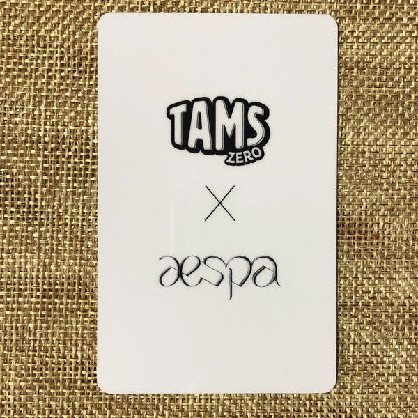 AESPA GISELLE [ Lotte Chilsung TAMS Zero ] Official Photocard / New / Gift