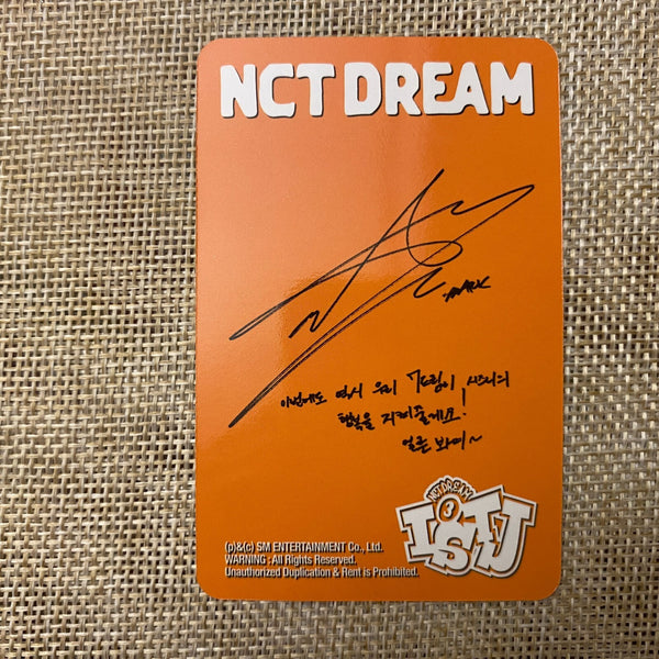 NCT DREAM MARK [ISTJ] Official Photocard, 3rd Album Introvert Ver. / New / Gift