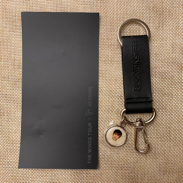 BTS RM [ 2017 TRILOGY EPISODE THE WINGS TOUR ] Official Keyring / New / Gift