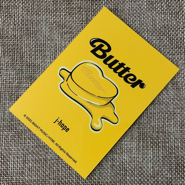 BTS J-HOPE [ Butter Weverse Cardigan ] Official Photocard / New / Gift