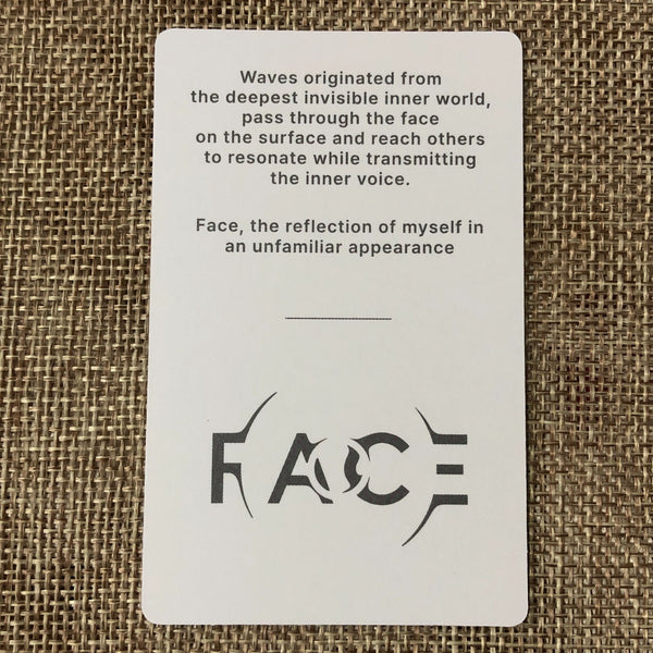 BTS JIMIN [ FACE ] Official Photocard, Solo Invisible Ver. / New / Gift