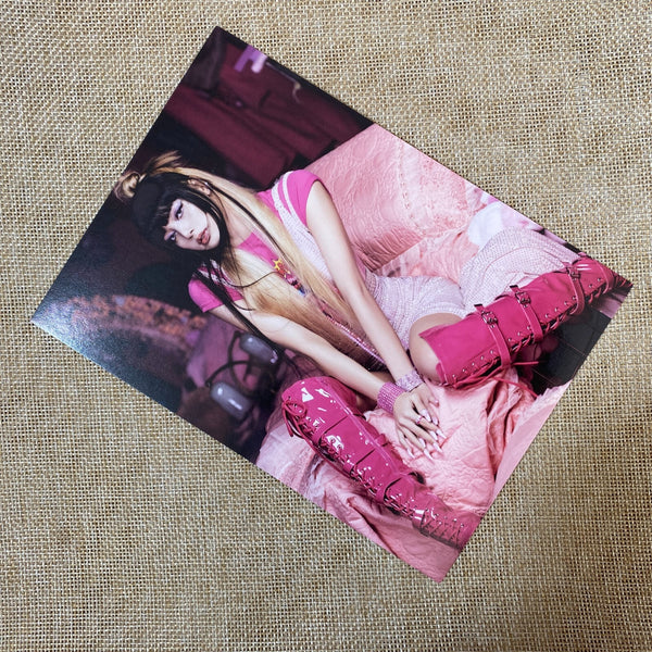 BLACKPINK LISA #4 [Born Pink] Official Large Postcard, Box Set Ver. / New / Gift