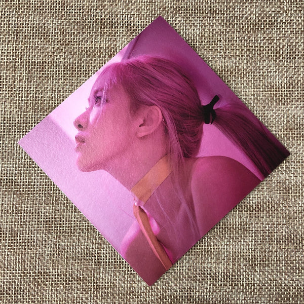 BLACKPINK ROSE #8 [ -R- ] Official Postcard, 1st Single / New / Gift