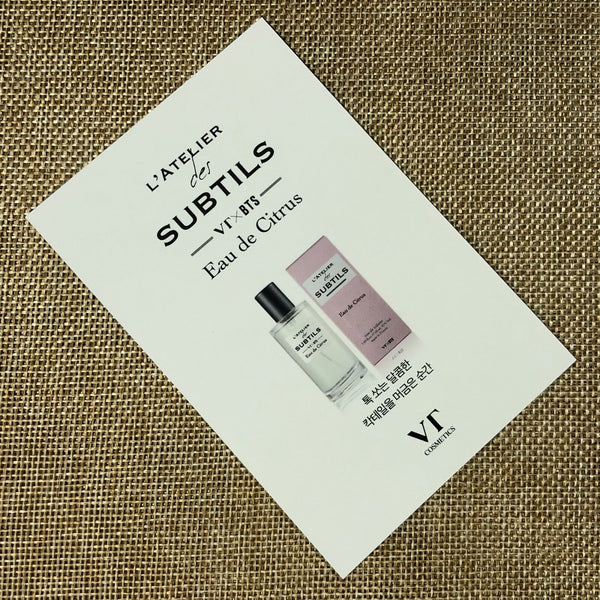 BTS J-HOPE #1 [VT Cosmetics L'atelier Des Subtils] Official Postcard / Gift