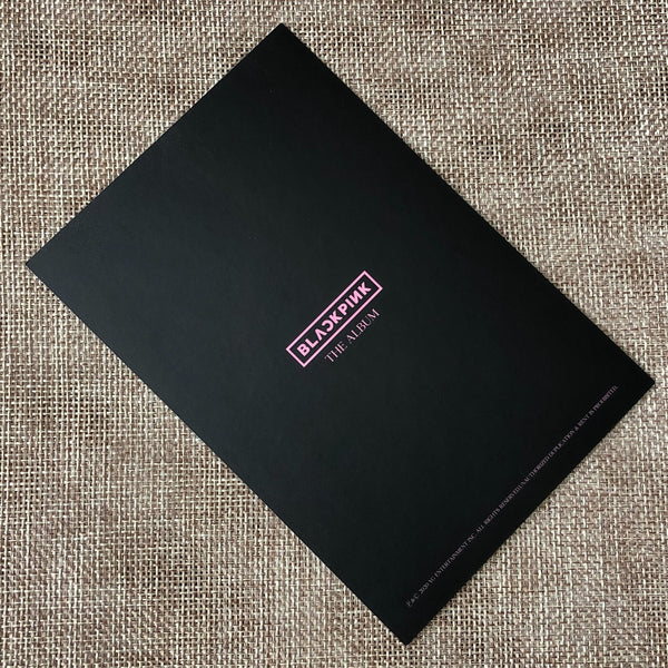 BLACKPINK JISOO #3 [ THE ALBUM ] Official Postcard, 1st Full Album / New / Gift