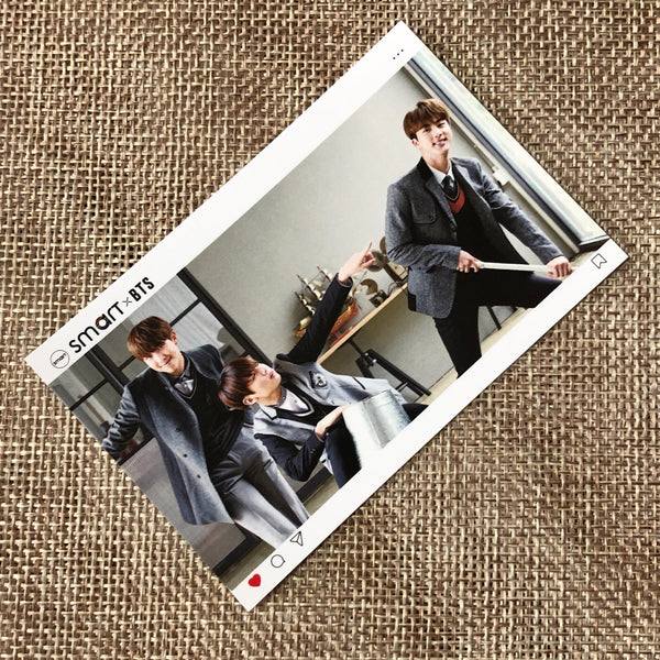 BTS RM JUNGKOOK JIN [BTS X Smart Uniform] Official Photocard / New, Rare / Gift