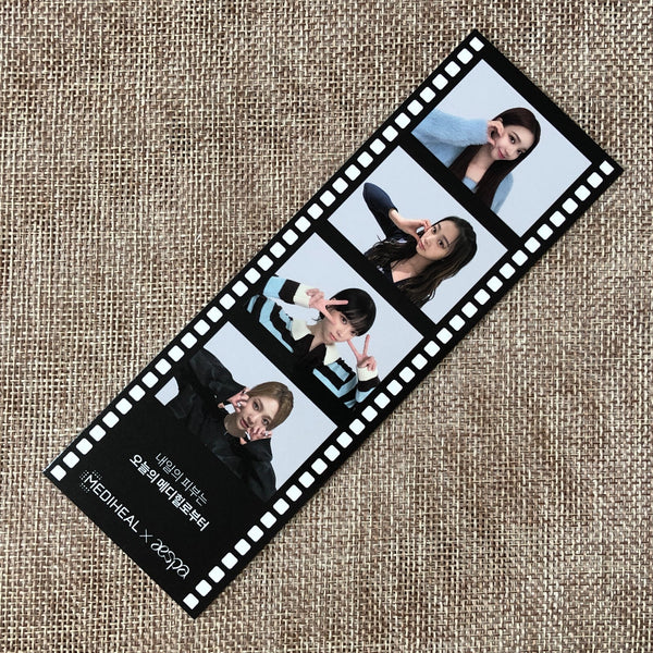 AESPA GROUP [MEDIHEAL] Official 4 Cut Photo + Sticker Set, SM TOWN / New / Gift